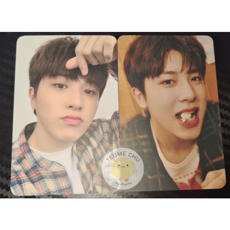 [Pc] photocard junghwan FA/ full album bene ktown concept selfie junghwan popcorn