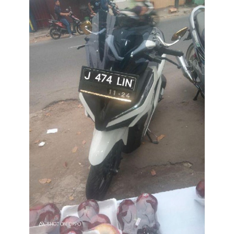 frame windshiled vario new 125/150 tameng depan vario new 125/150 new vektor