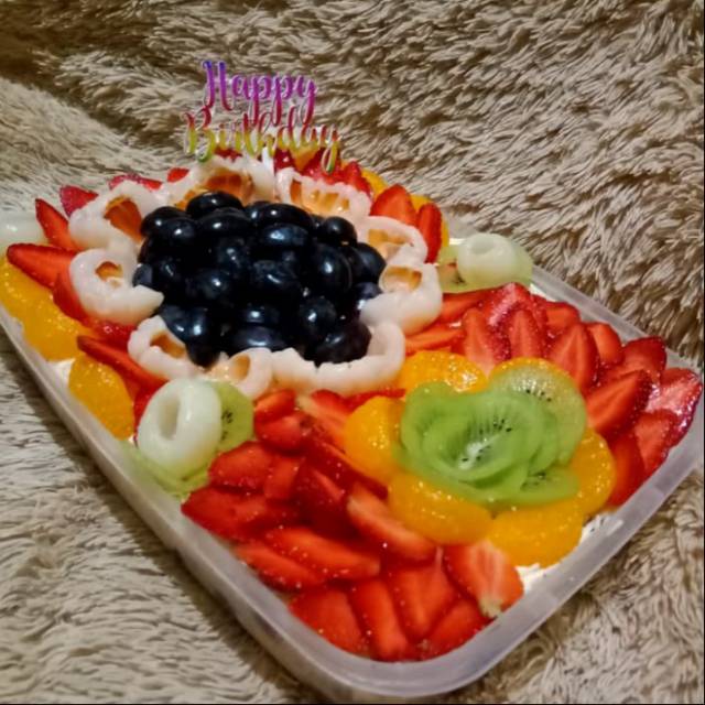 

salad buah 2000 ml special ultah /anniv 10