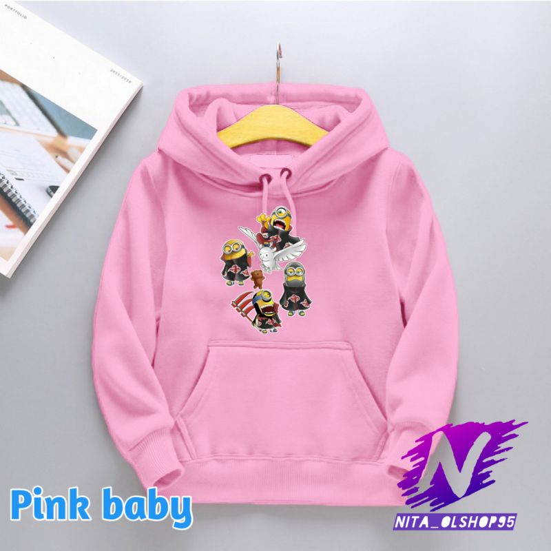 hoodie anak minions karakter akatsuki