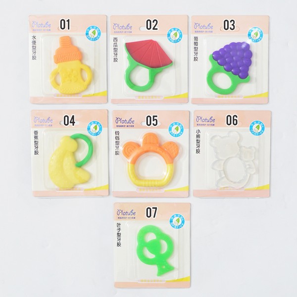 Platube Silikon Teether Baby Gigitan Bayi C409