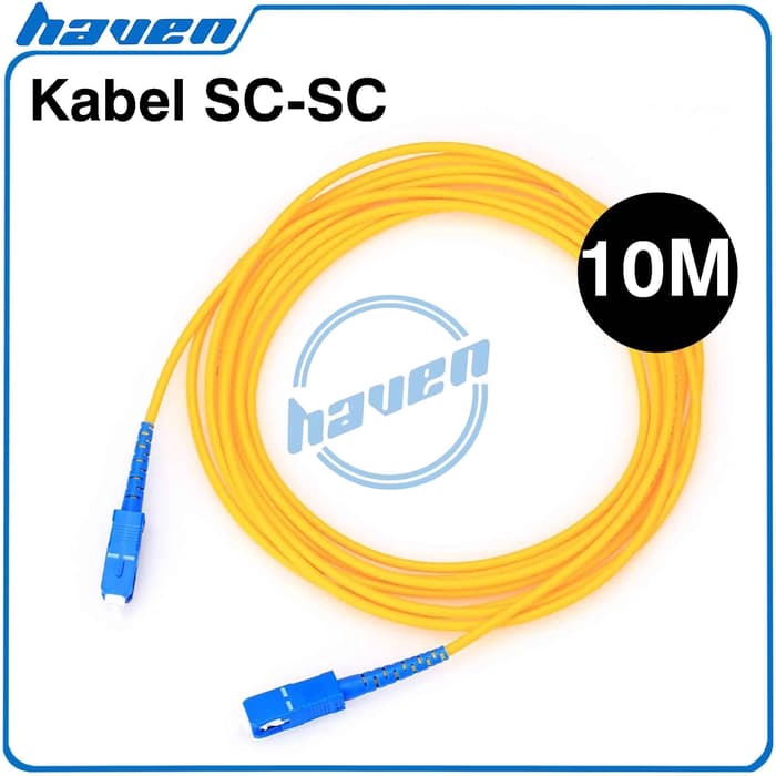 PATCHCORD SC-SC 10M SINGLE MODE / FIBER OPTIC/ OPTIC