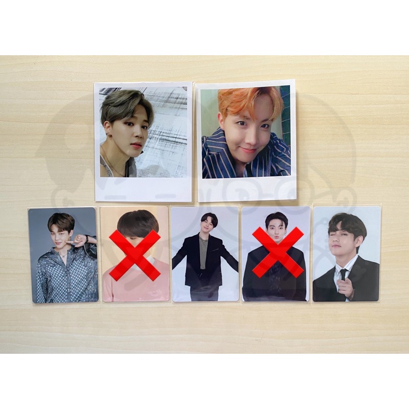 MPC Magic shop Jimin, PTD LA Taehyung Jimin, Polaroid Wings Jimin jhope