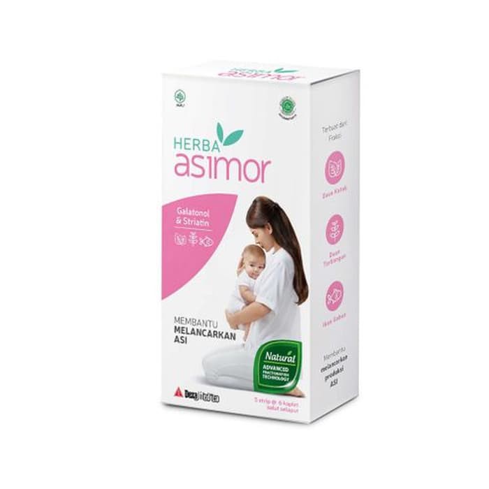 Herba Asimor Asi Booster Pelancar Asi Suplemen Ibu Hamil Asli Herbal