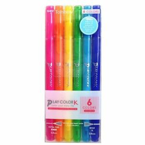 

Tombow Play Color K Set 6-AGCF-611A (Play Colour K Double Point)