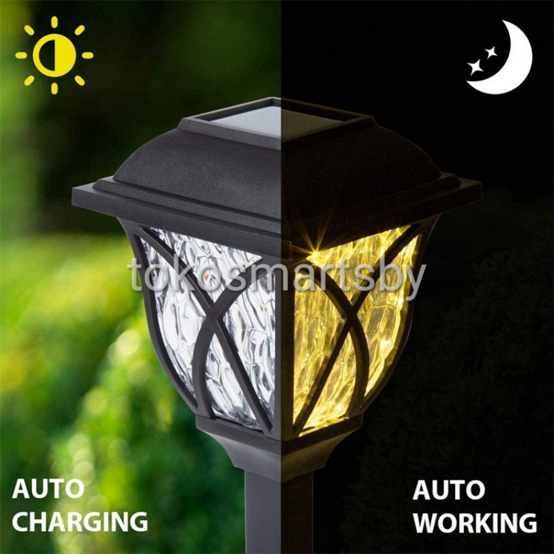 Lampu Taman Solar Tenaga Surya Lampu Taman Tancap Garden Lamp 10661F