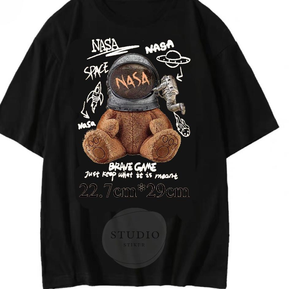

phpz Stikerstudio - NASA Stiker Baju Setrika / Stiker Baju Katun / Kaos Jaket Pakaian WZ97 ｀