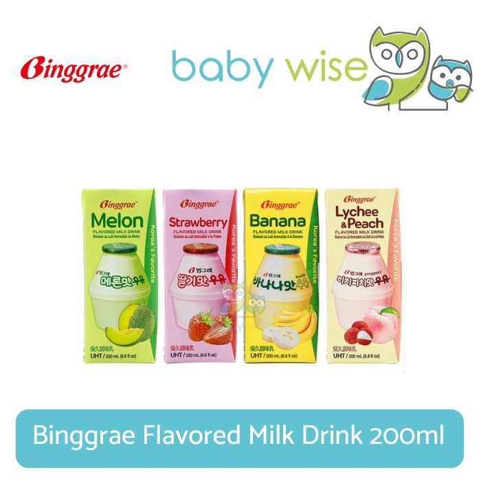 Binggrae Flavored Milk Drink 200ml