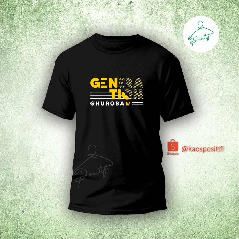 Kaos Islami dakwah positif Official T-shirt | Generation Ghuroba