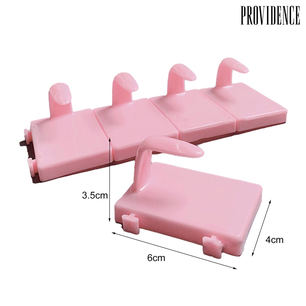 Providence 5pcs / Set Stand Holder Display Kuku Palsu Untuk Latihan Nail Art