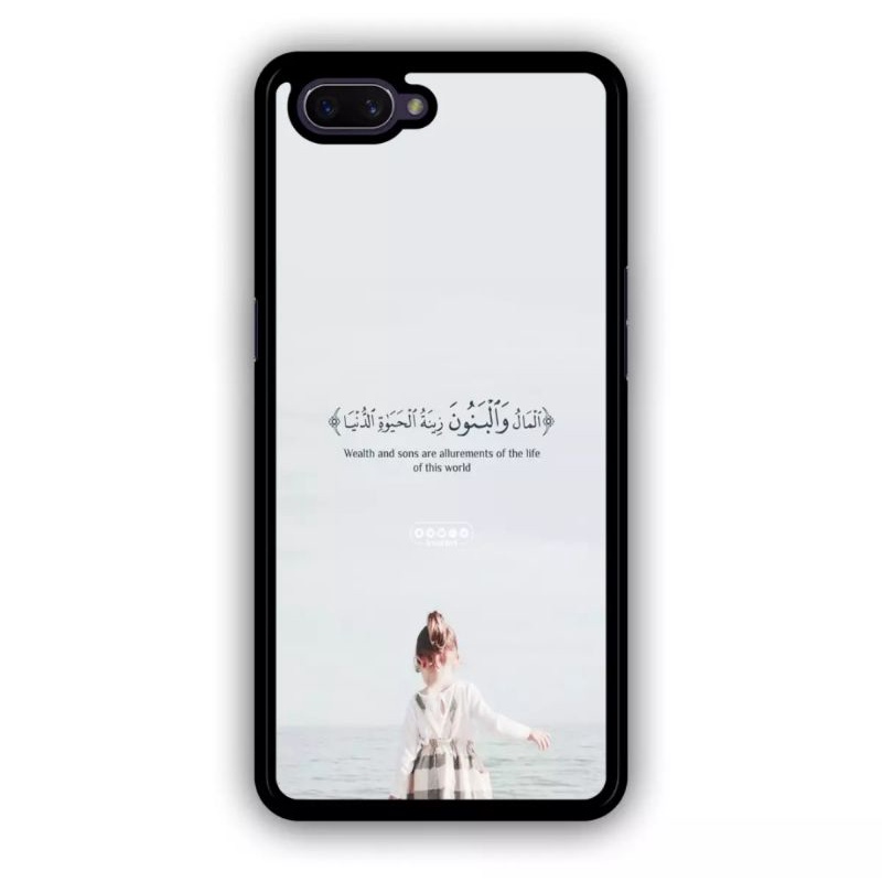SHOWCASE CASE OPPO A3S DESIGN AESTHETIC ISLAMIC SERIES