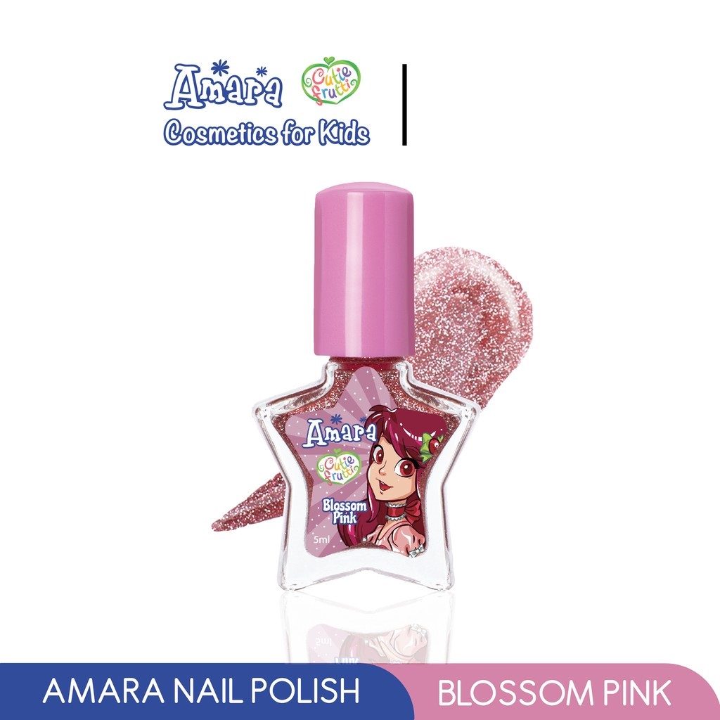 Amara Nail Polish Kuteks Kuku Anak Lucu 5ml