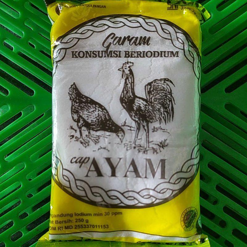 

garam cap ayam 250gr