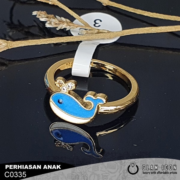 Cincin  anak blue whale  CAG  C0335