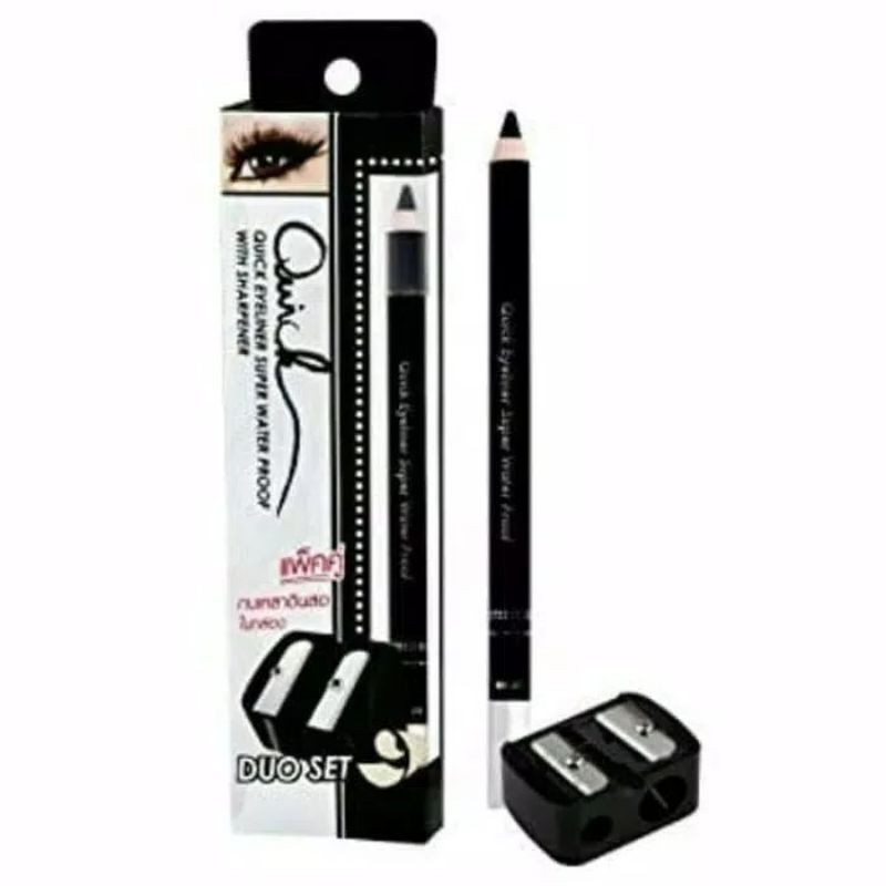 (READY) MEILINDA Quick Eyeliner Duo Set Super Water Proof Thailand