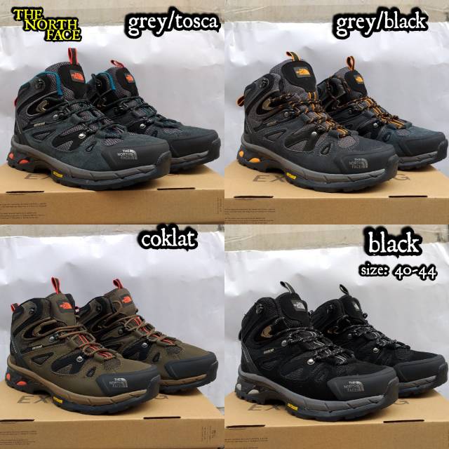 Sepatu The North Face - Original - Promo - Tracking - Outdoor - Terlaris - Gunung - Sepatu Olahraga