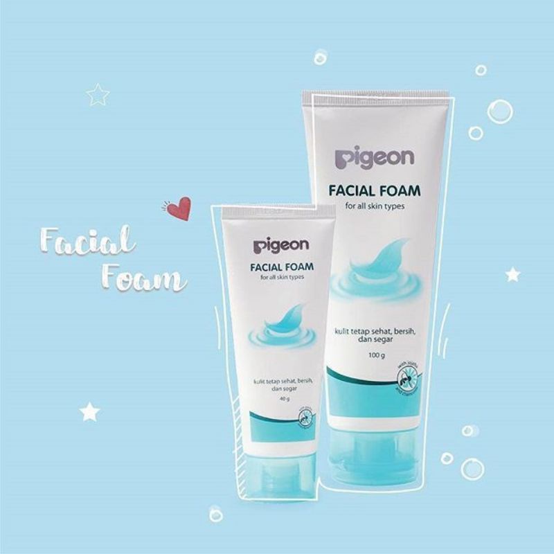 PIGEON FACIAL FOAM 100gr- Pigeon Sabun Pembersih Wajah