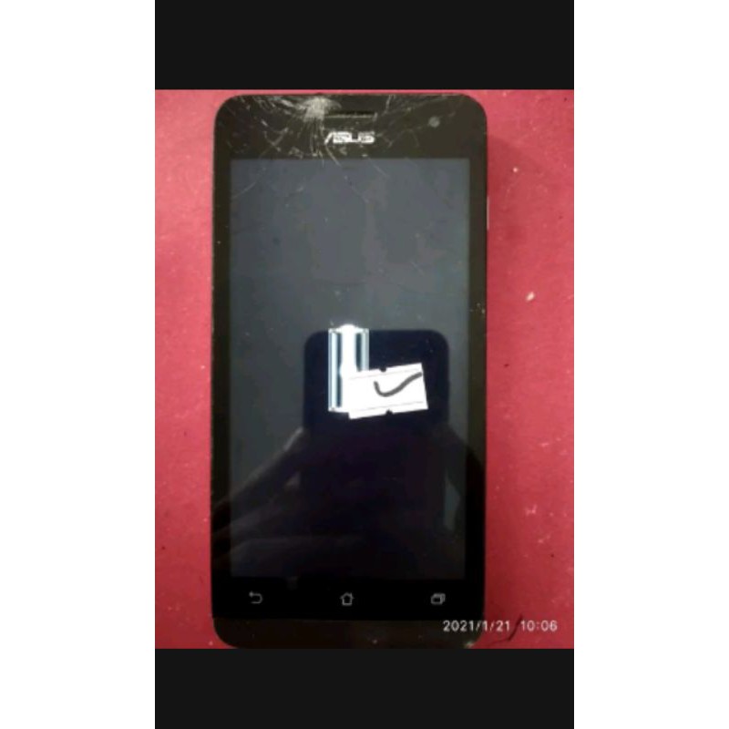 asus zenfon 5 T00f minus touchscreen retak