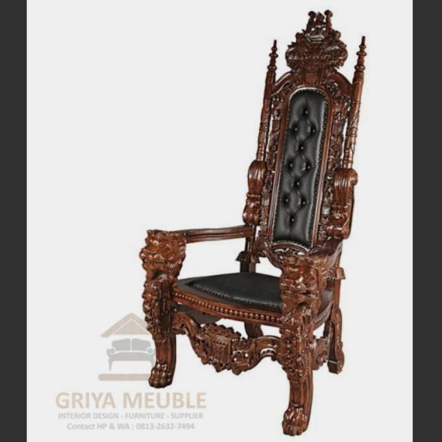 Kursi Raja-Kursi Lion-Kursi Jati