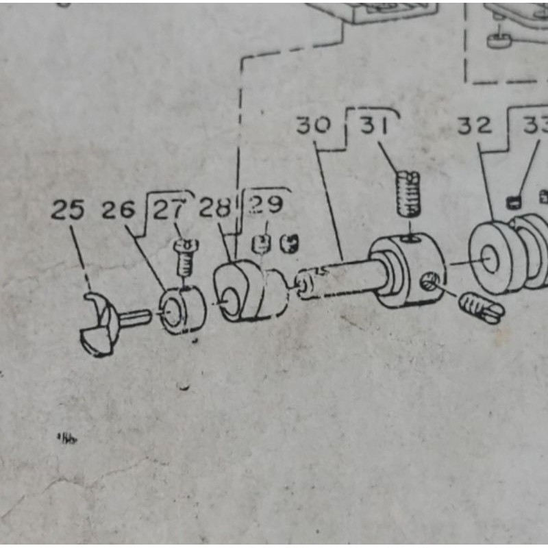 B1234-372-0A0 Rumah Looper 1Set Mesin Pasang Kancing Juki