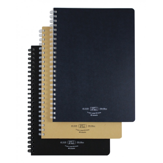 

Terlaku KOKUYO SOFT RING NOTEBOOK S-SV638A A5 - DARK