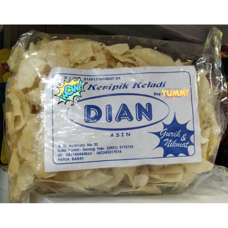 

Keripik Keladi Original Papua Dian Oleh Oleh Papua