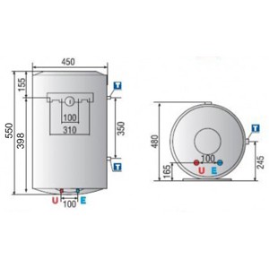 Pemanas Air Listrik Water Heater Ariston PRO R 50 Garansi Resmi