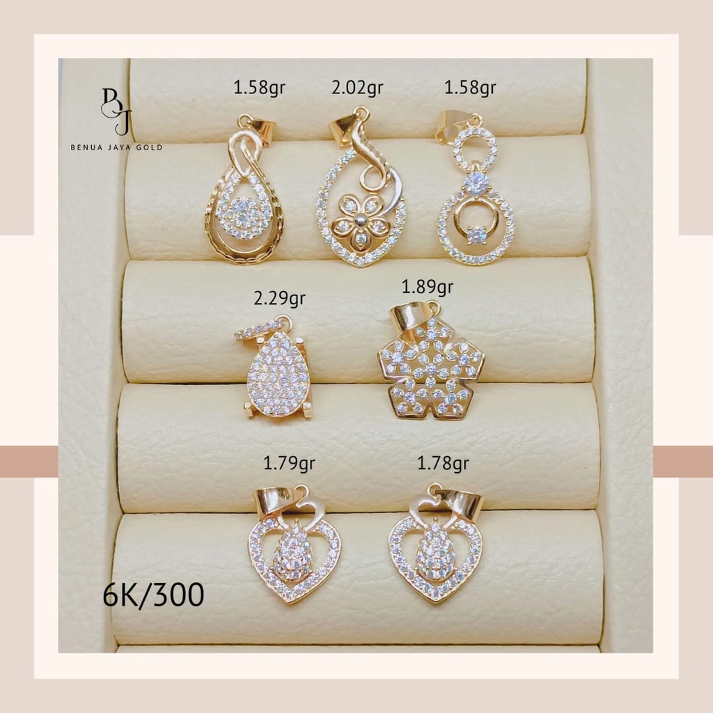 Liontin Emas Fashion 6K/300