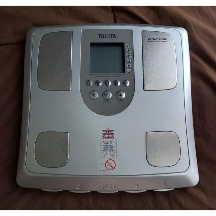 Timbangan Badan Body Fat Dan Monitor Kadar Air Dlm Tubuh Tanita Bc 541