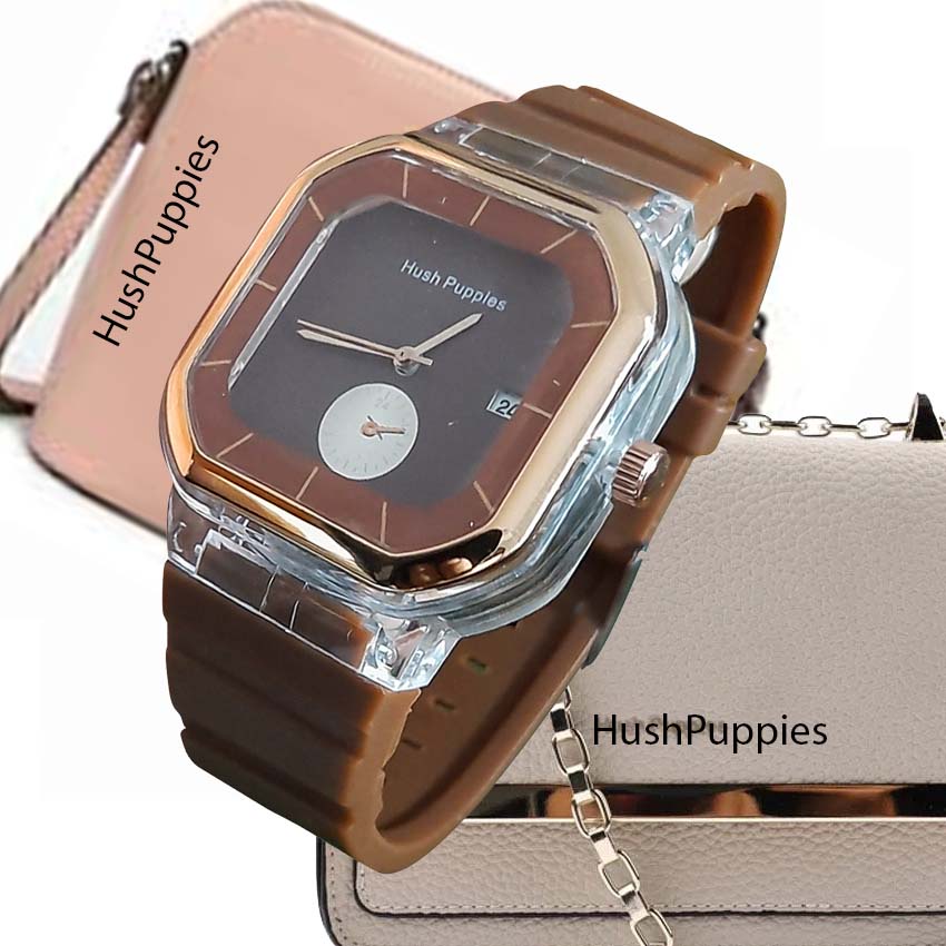 (COD)Jam tangan wanita Analog Kotak_Jam tangan Perempuan Kotak