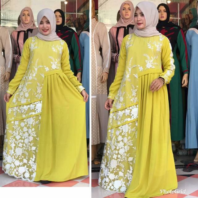 Gamis Amory Ready stok ✨
