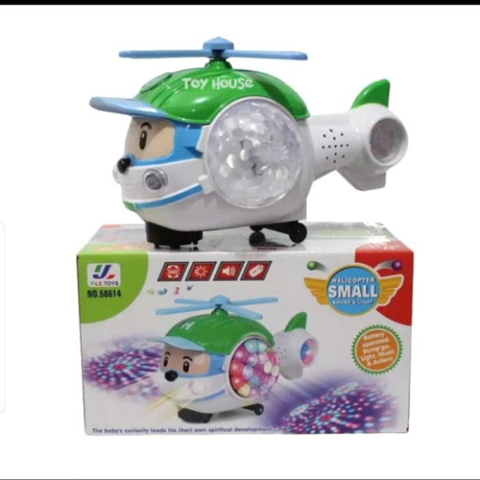 Mainan Helikopter Small Helicopter Robocar Poli