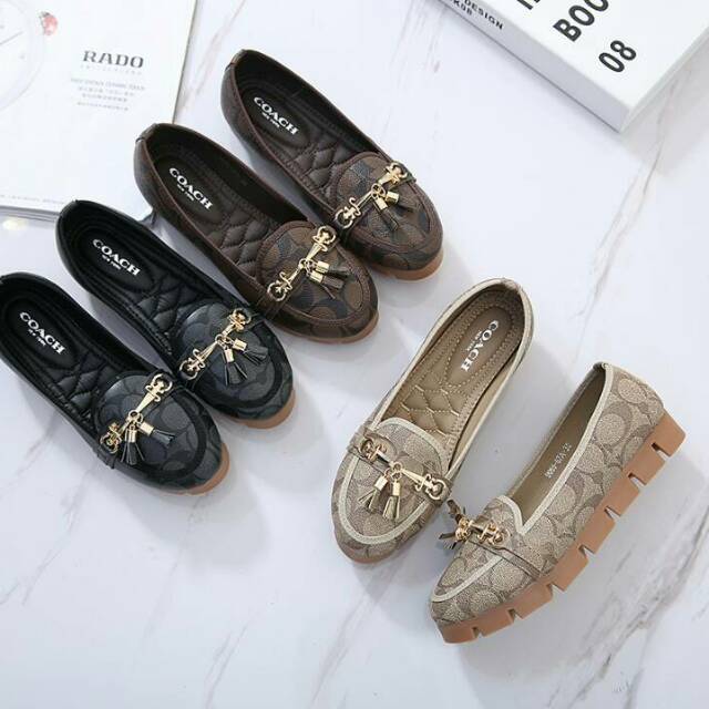 COACH SLIP ON SHOES 9065-67A