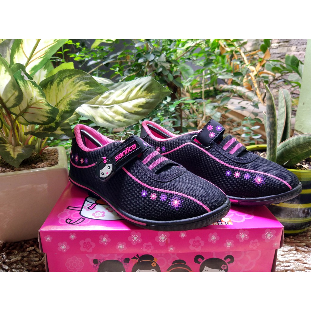 SEPATU SEKOLAH SANTIKA MICHIKO, SEPATU SEKOLAH ANAK PEREMPUAN, SEPATU SEKOLAH ANAK TK PAUD SD
