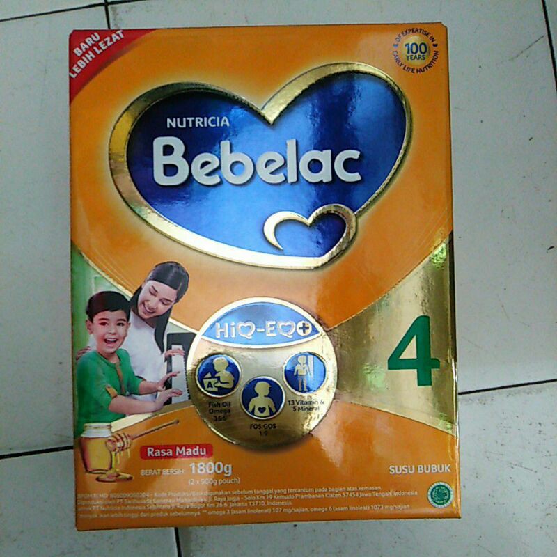 

BEBELAC 4 MADU/Vanila 1800 GR