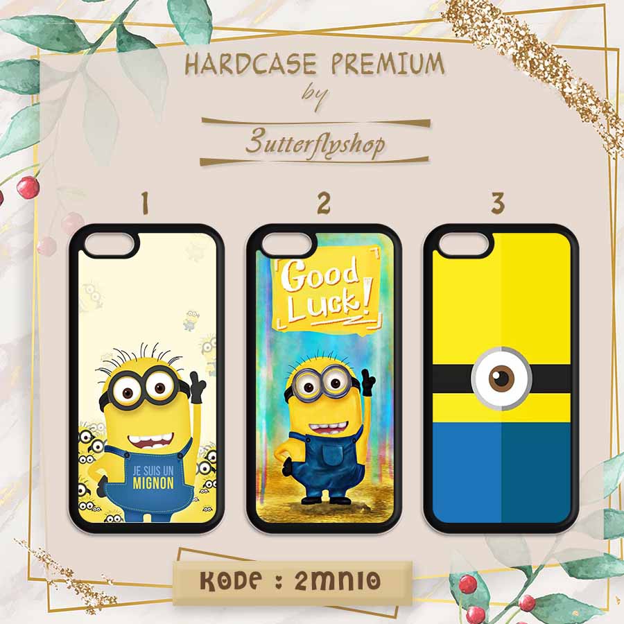 [HARDCASE] Minion Cartoon case Oppo Vivo Realme Redmi Xiaomi Samsung Iphone