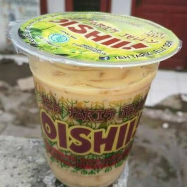 

Oishi teh tarik jelly