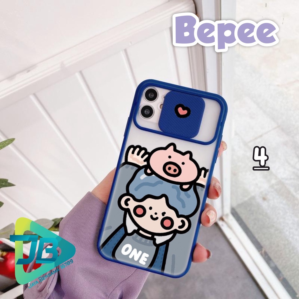 SOFTCASE SLIDE KAMERA BEPEE OPPO VIVO SAMSUNG XIAOMI REALME IPHONE ALL TYPE JB4858
