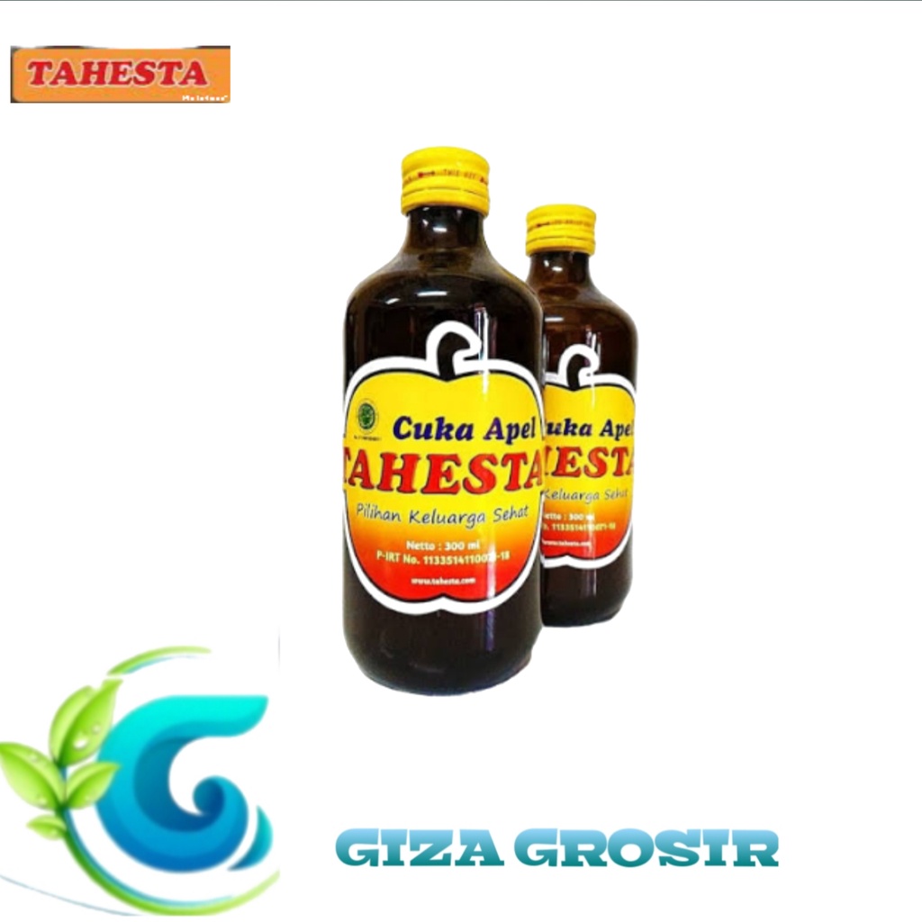 CUKA APEL TAHESTA 320ML | CUKA APEL TONER ALAMI | CUKA APEL ORIGINAL | CUKA APEL ASLI