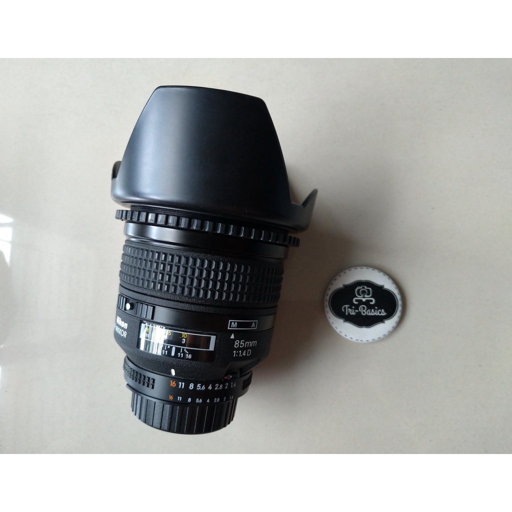 Lensa Nikon AF 85mm 85 mm f1.4 f/1.4 D IF AF-D Nikkor Like New No Box