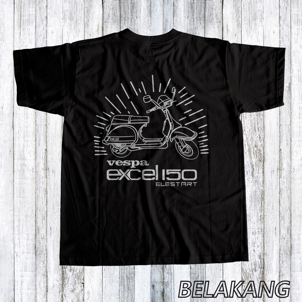 Kaos Scooter Vespa Kaos Scooter Excel Line Art Excel 150 SIMPLE SCOOT
