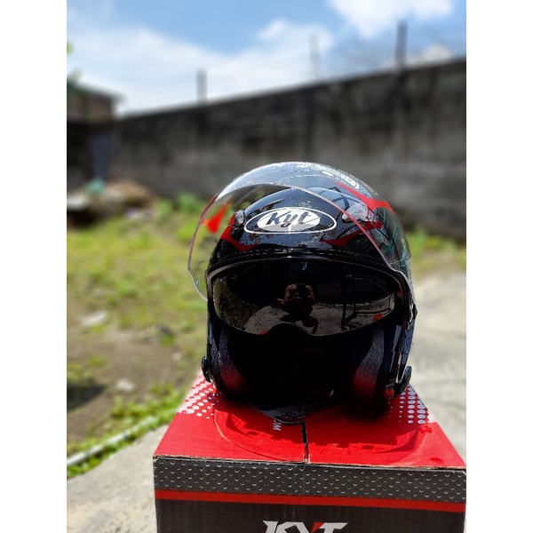 Helm kyt galaxy Dobel Visior Original Kyt Galaxy