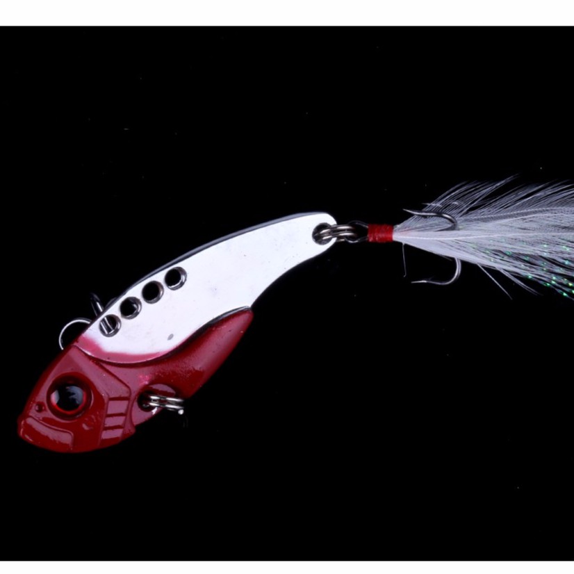 HENGJIA 4pcs/set VIB metal hard umpan pancing swimbait memancing peralatan fishing lure tackle