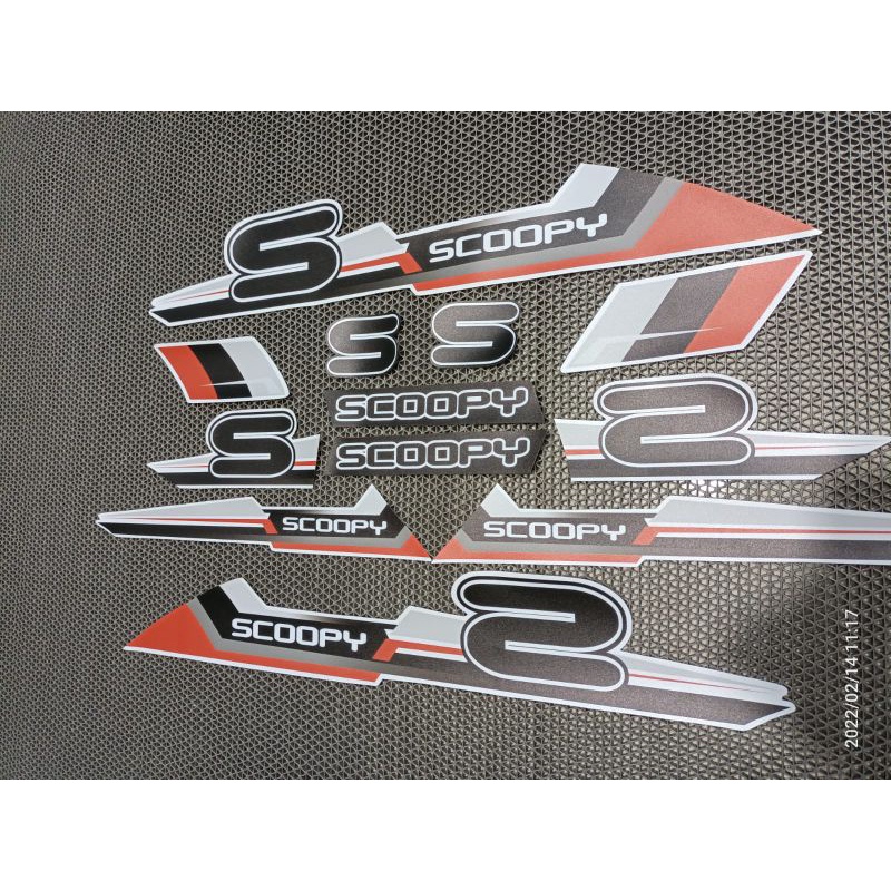 Striping all Scoopy Transparan Variasi