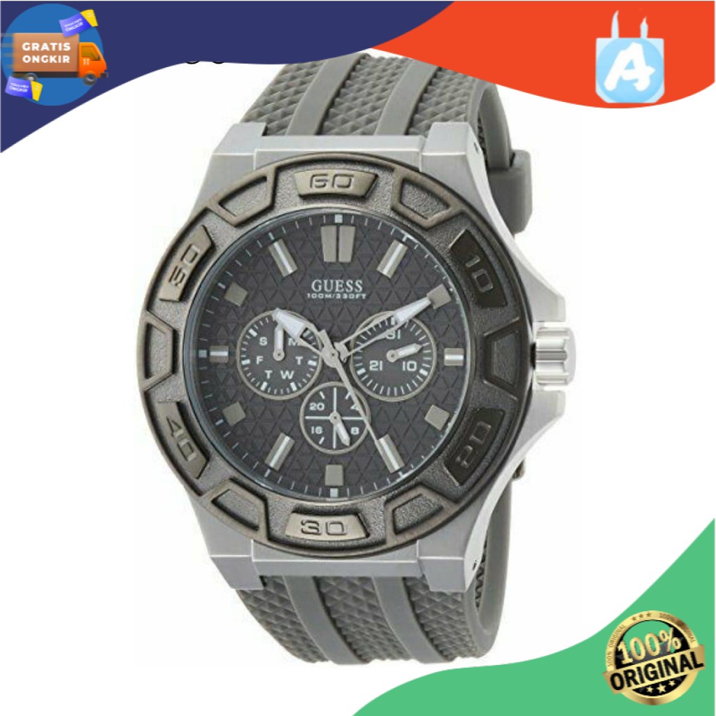 JAM TANGAN GUESS PRIA W0674G8 ORI