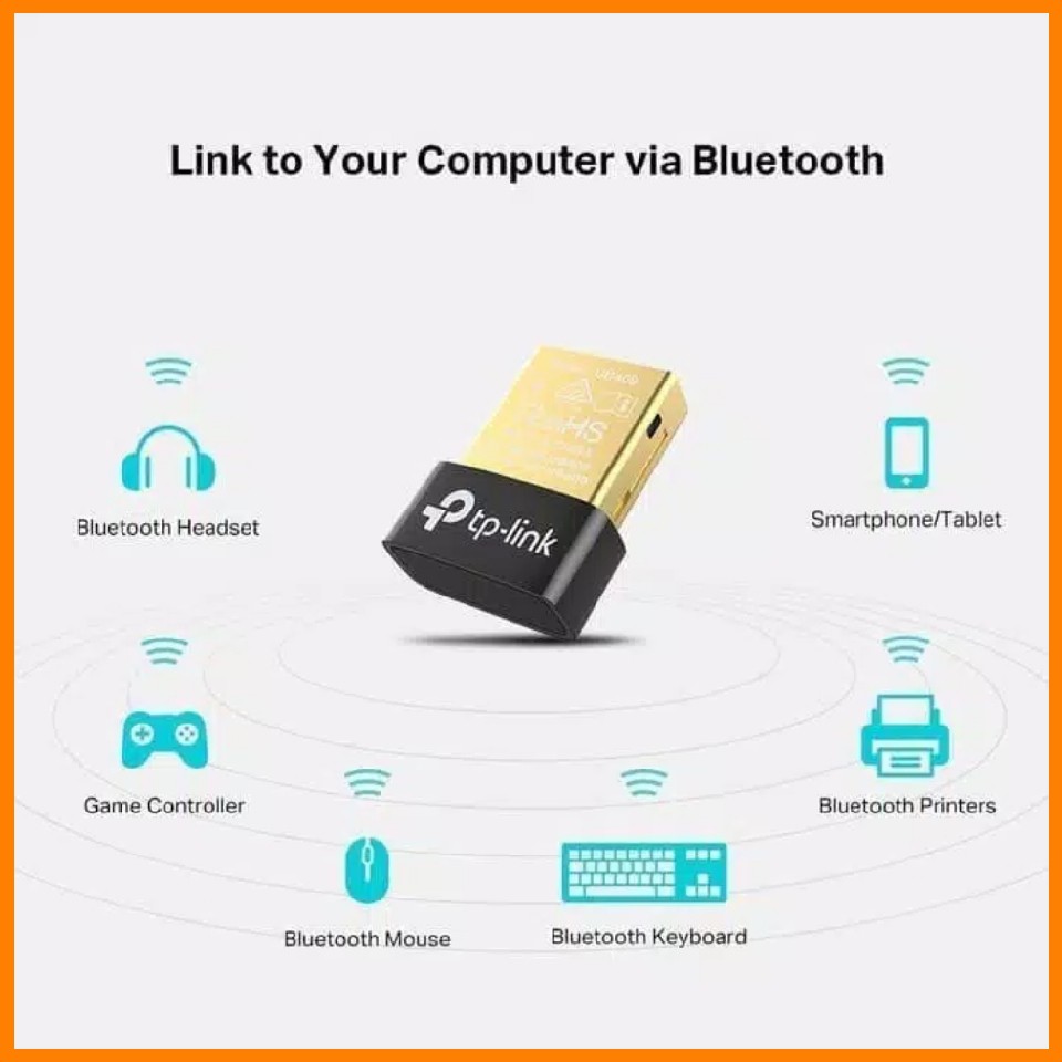 TP-LINK UB400 Bluetooth 4.0 Nano USB Adapter Plug And Play /Bluetooth 5.0 Nano Usb