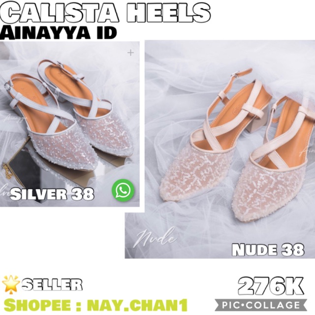 READY Calista Heels Ainayya Id