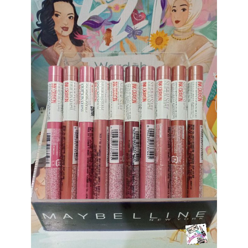 ☃Cutezz_Ching1☃Maybelline Superstay Ink Crayon 100% Original