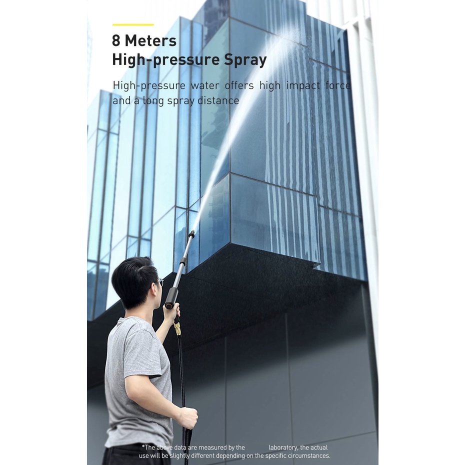 Alat Cuci Mobil, Motor dan Penyiram Tanaman dengan Selang Ajaib 15 Meter CRXC01