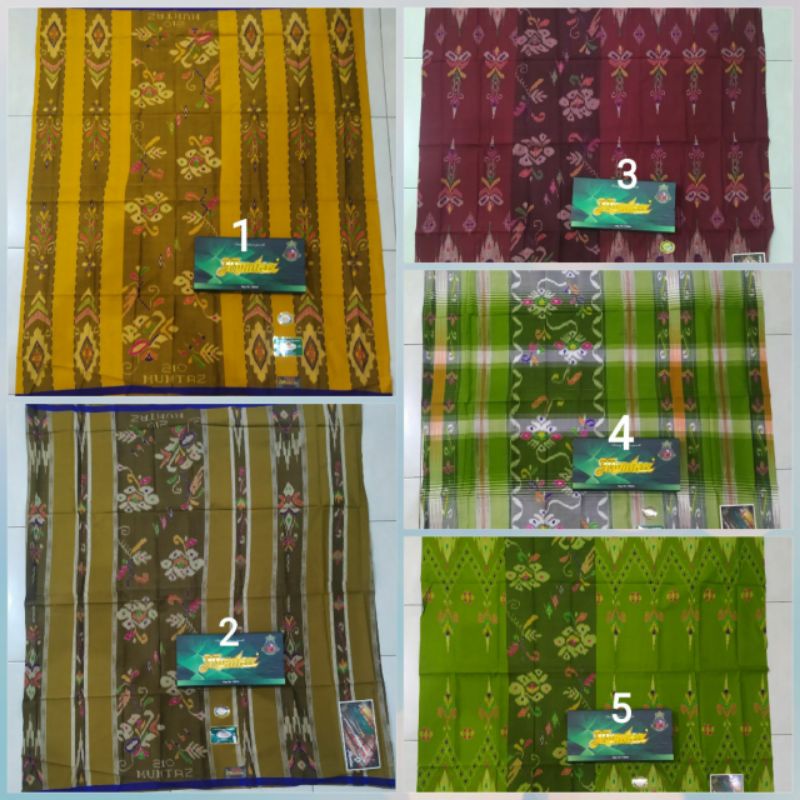 SARUNG SAMARINDA SUTRA MUMTAZ LIRIS